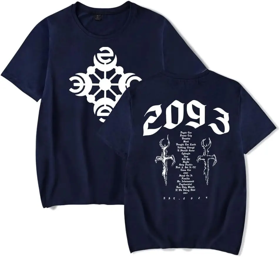 

ENHYPEN Orange Blood Album T-Shirt 2024 Tour Women Men Crewneck Short Sleeve Tshirt Summer Fashion Tee