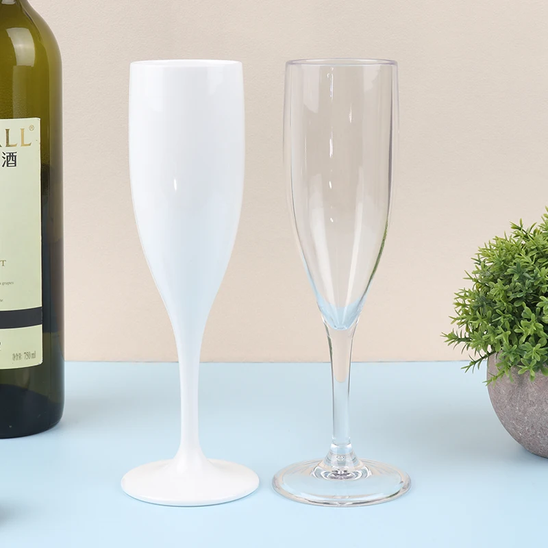 

1pc Acrylic Champagne Cup Couple Wedding Toast Cup Wedding Bride And Groom Toast Glasses Red Wine Cup Wine Glass