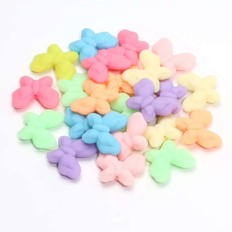 

Оптом 10шт бабочки бусины акриловые спейсер бусины ожерелья браслеты акриловые бусины для ювелирных изделий, изготовляя DIY ювелирных аксессуаров