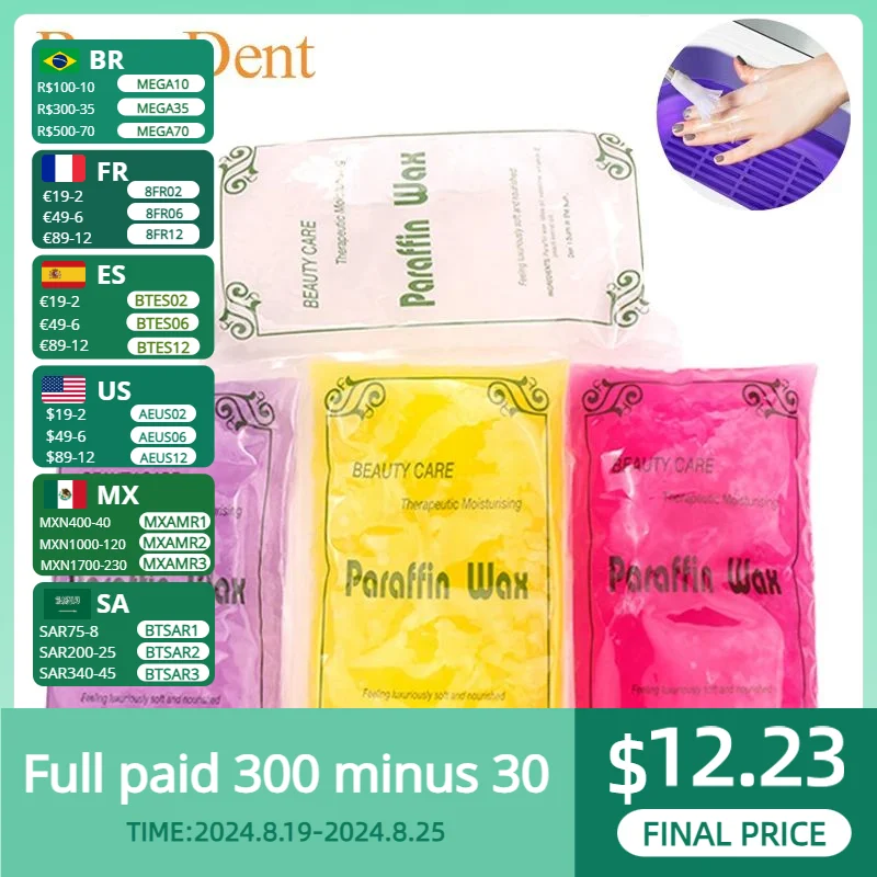 Wax Heater 420g Paraffin Hand Wax Dissolving Wax Machine Hand Care Beauty Moisturizing Whitening Moisturizing Care Paraffin Bath