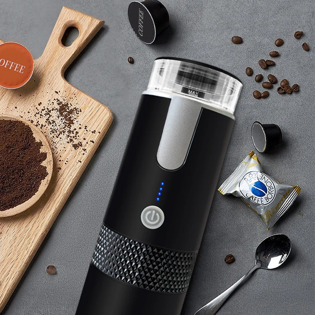 170ML Electric Coffee Maker Portable Wireless Espresso Machine Hot Water Brewing with Capsule for Camping Travel Home Appliance 2
