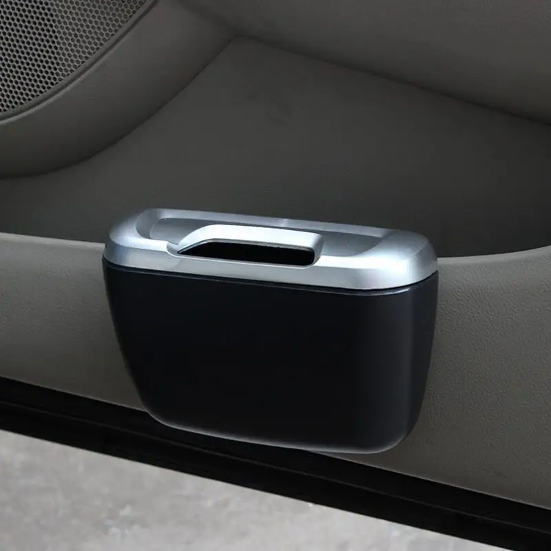 BROSHOO Multifunctional Car Garbage Bucket Hanging Garbage Bucket Paste Type Glove Box Side Loading Car Styling