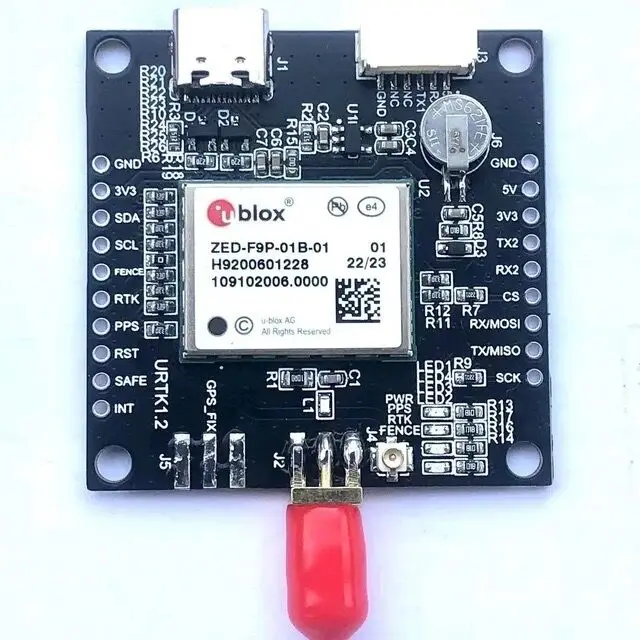 ZED-F9P-01B-01 RTK modulo di posizionamento a livello di centimetri differenziale modulo di navigazione GPS nuovo ricevitore di alimentazione UM980