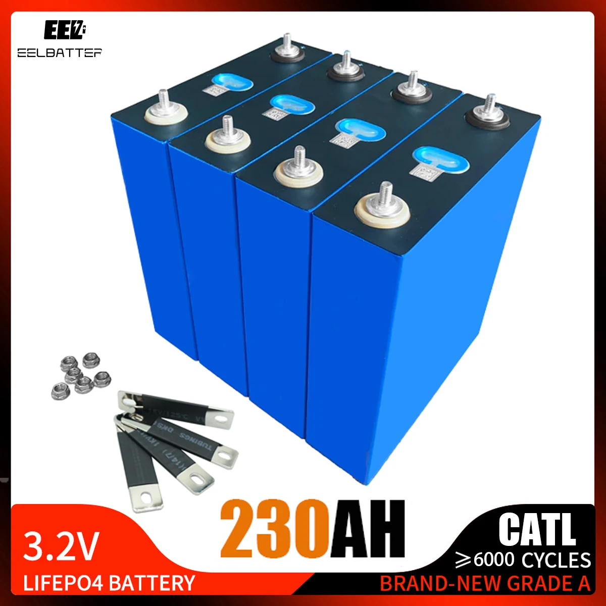 

Аккумуляторные батареи CATL 3,2 Ач, Lifepo4, в, 4 шт.