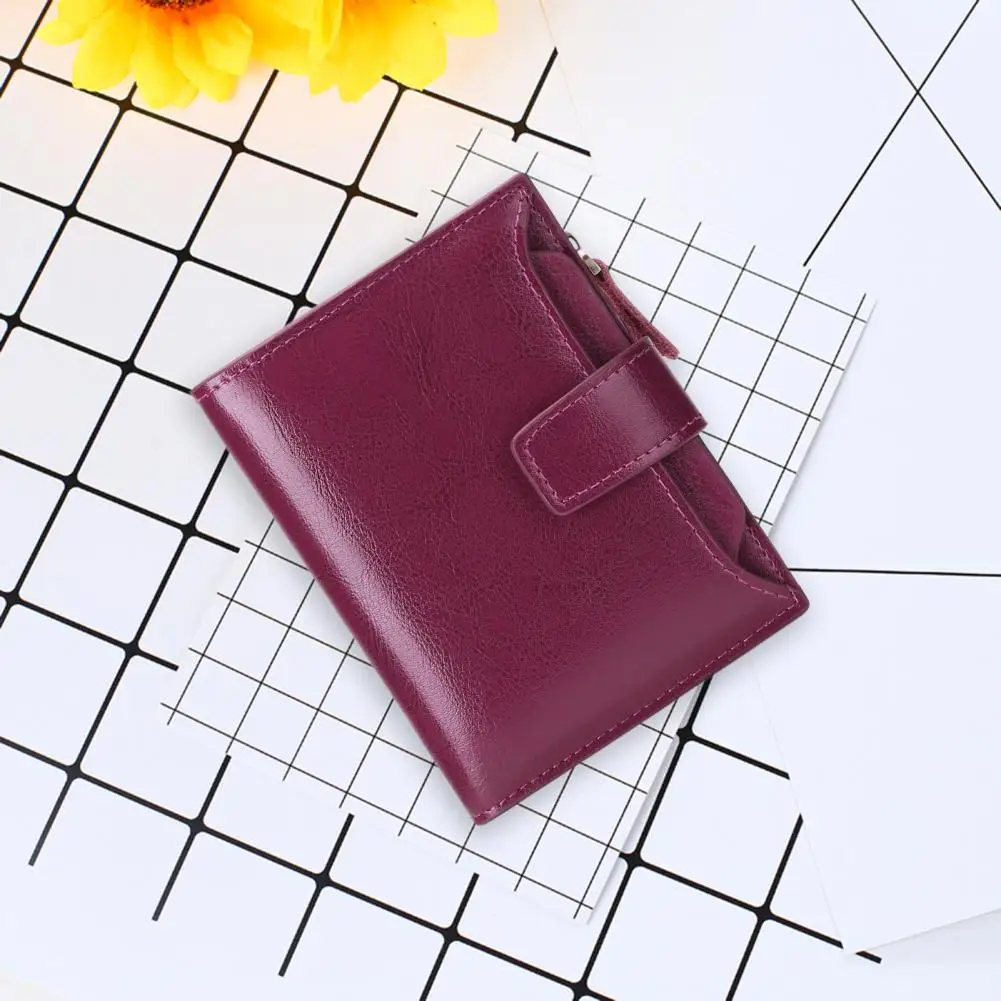 

Женский кошелек из искусственной кожи с Rfid-защитой и несколькими карманами