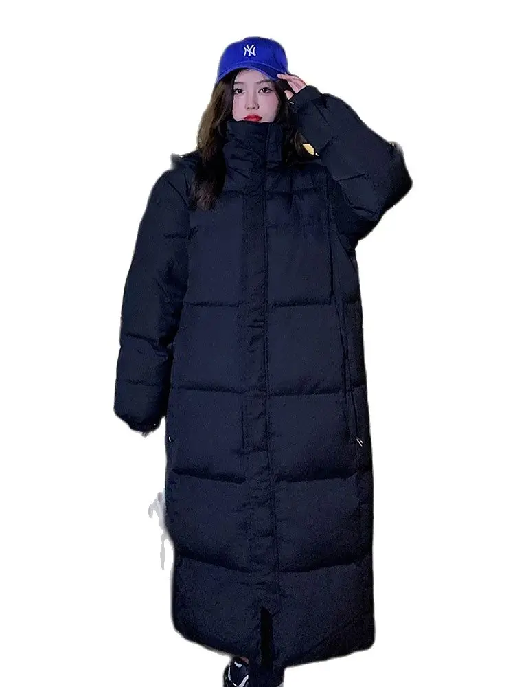 

Hooded Coat For Women Autumn Warm Thick Long Puffer Winter 2023 Ladies Down Jackets Couple Models For Men And Women Parka Quilte