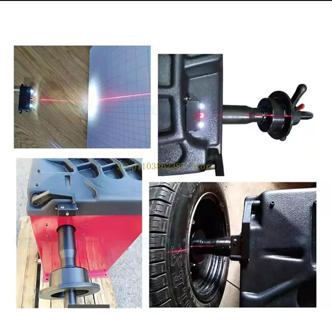 Laser Positioner for Wheel Balancer Infrared Line Point Finding Lead Block Tire Balancing Machine Positioning Light