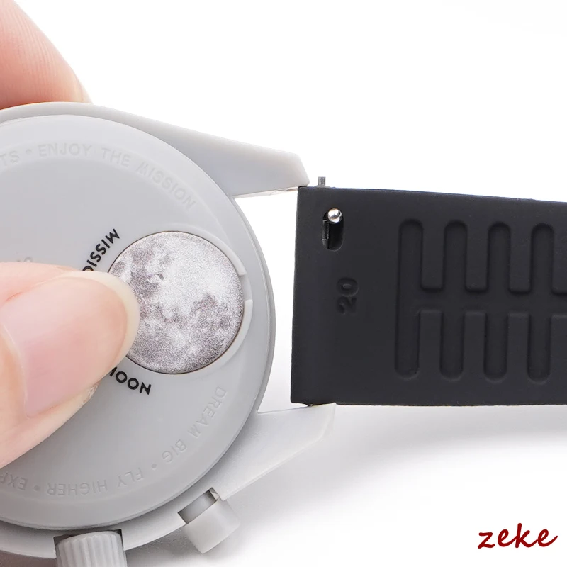 Premium Rubber Silicone Watch Band - Versatile Strap for Men & Women (Multiple Size Options)