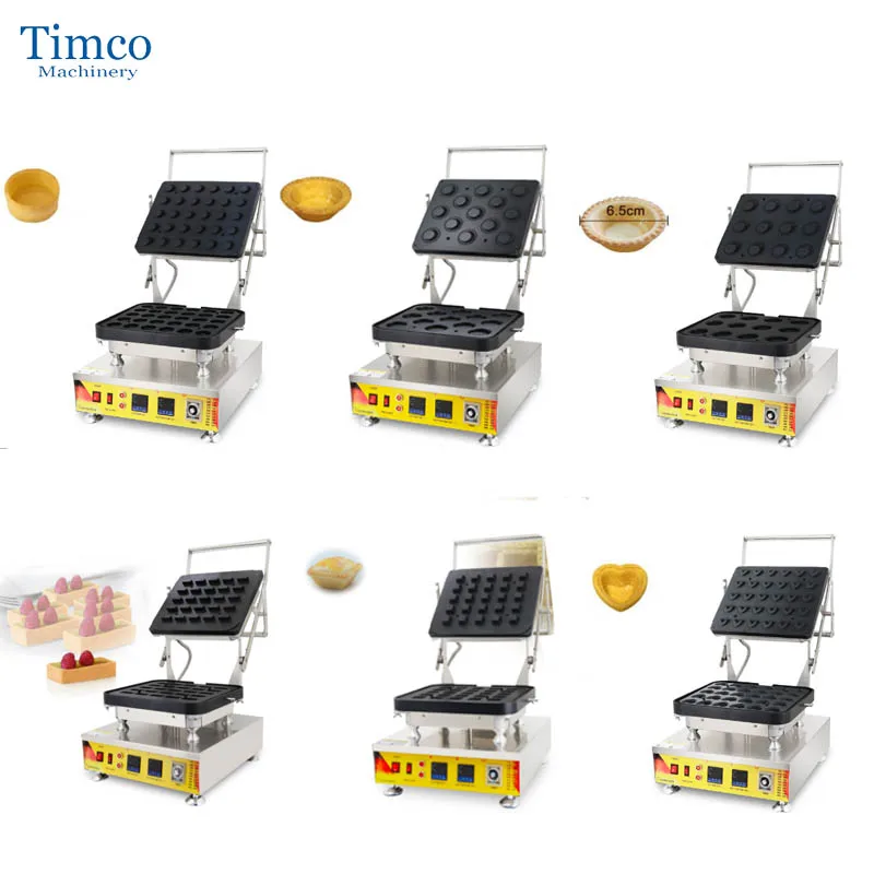 TIMCO Digital Egg Tart Tartlet Maker Commercial Heat Press Tartlet