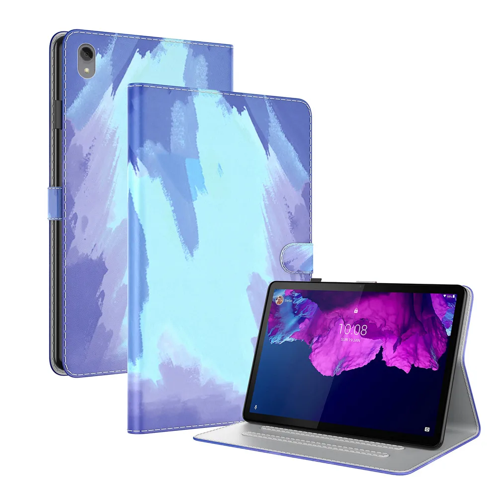 Custodia Per Lenovo Tab P11 Plus J606 Tablet In Pelle Pu Funda Per Lenovo Tab M10 X605 X505 Plus Hd X306X M8 Tb-8505F