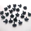DIY 9/12/15/19mm Flat Bottom Triangle Nose Toy Puppy Bear Nose  Accessories Plastic Plushs Snout Animals Nose Plush Accessories 5