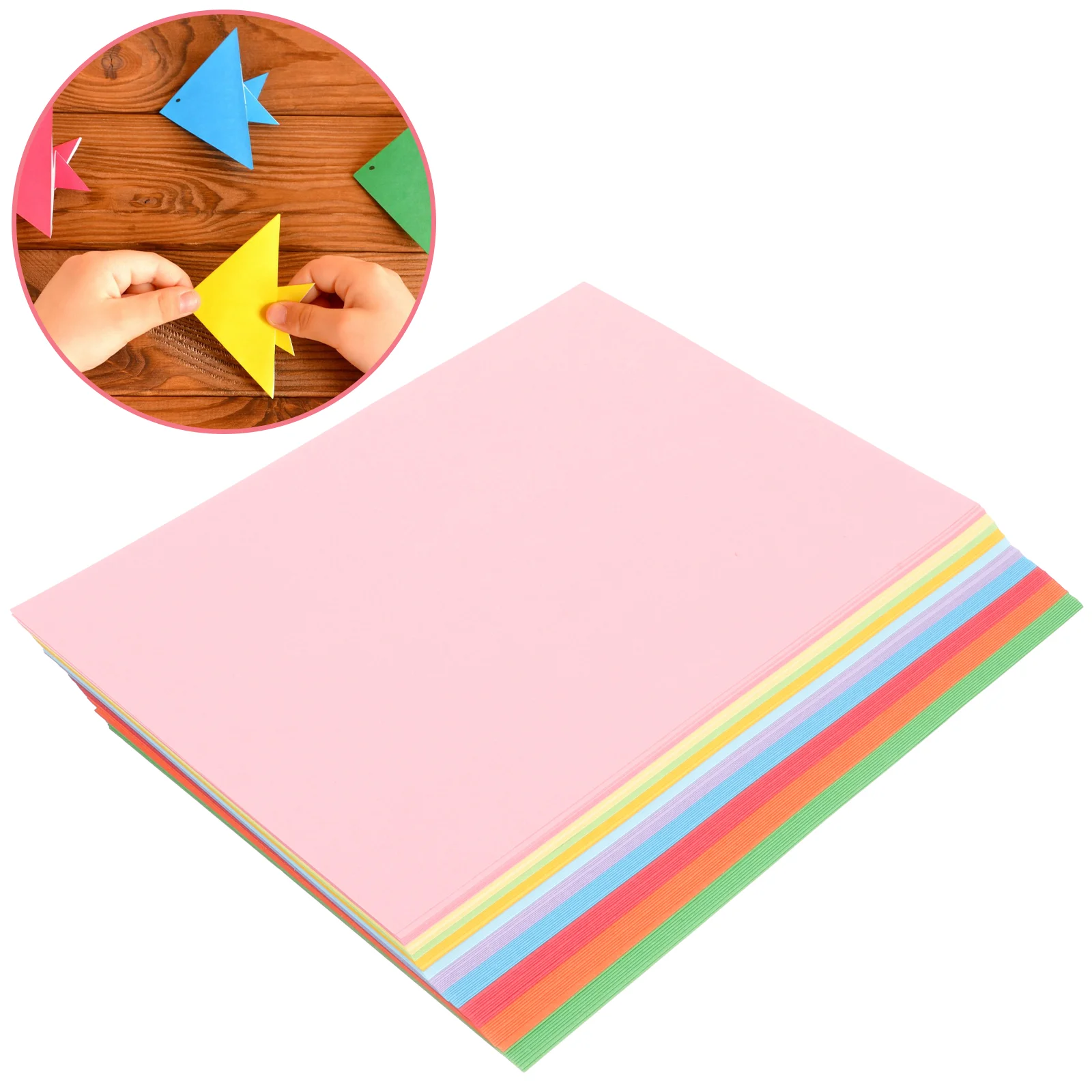 Paper Origami Folding Sheets Diy Cardstock Craft Recipe 3X5 Beginner