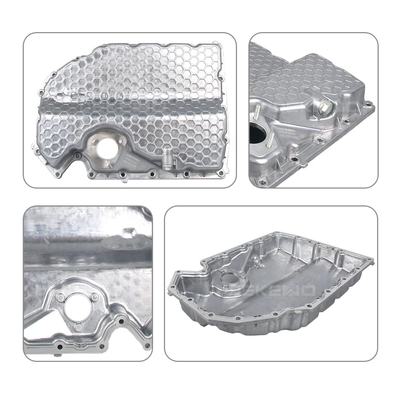 Aluminum Engine Oil Pan for Audi A1 A3 Q2 TT VW Golf MK7 GTI Tiguan Beetle Jetta Passat Skoda 06K103600R 06K103600D 06K103600AE