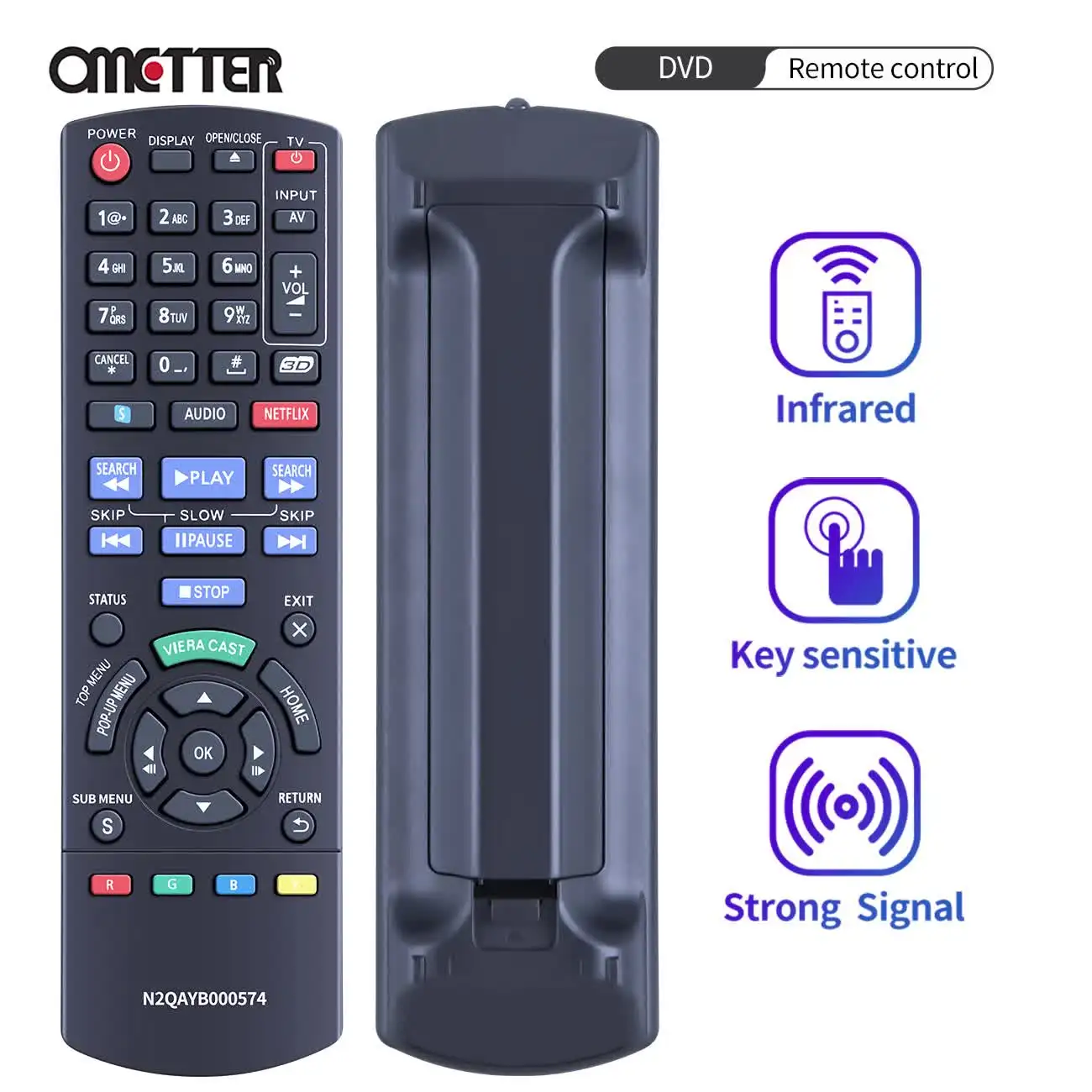 新しいn2qayb000574 Panasonic Blu-rayディスクプレーヤーに適合