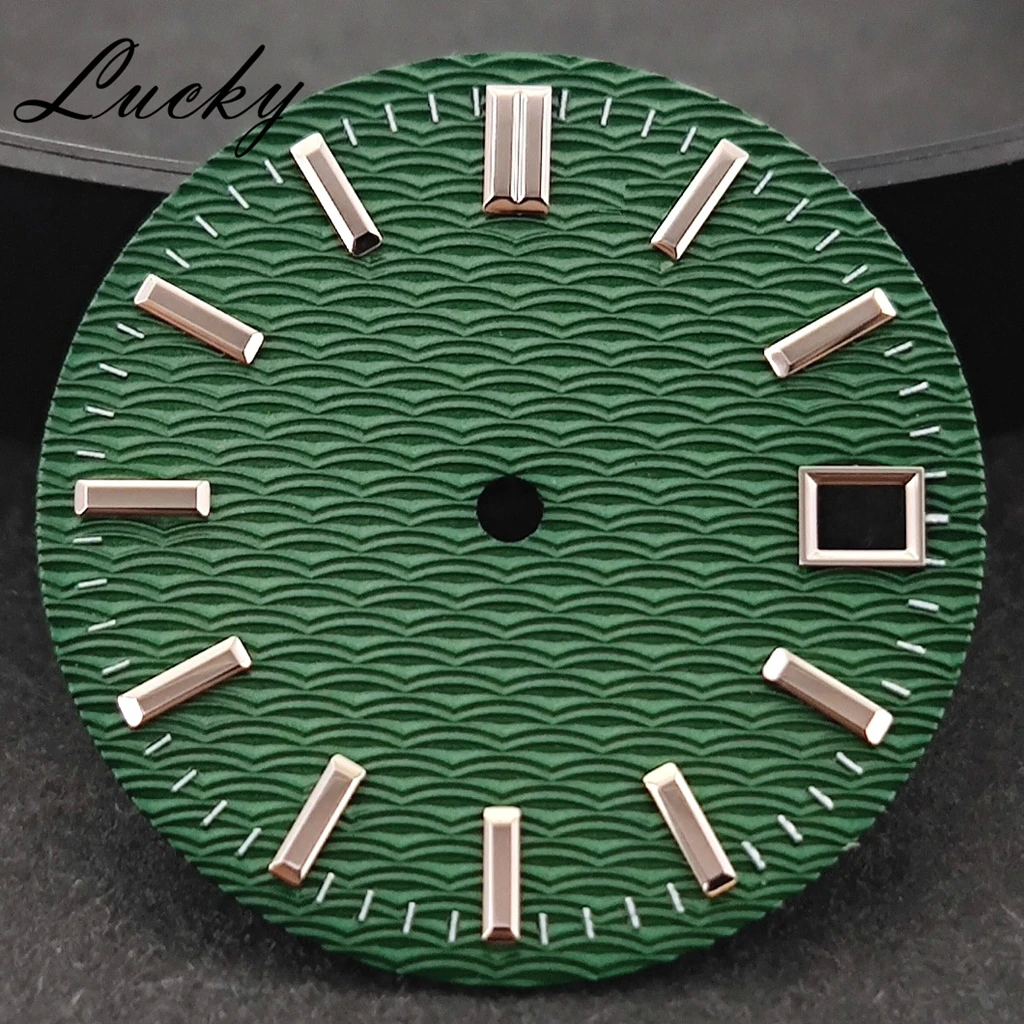 Wave Textured Watch Faces in Multicolor Options, 28.5mm