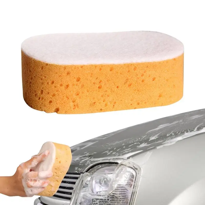 

Flexible Car Washing Sponges Scrubber Large Honeycomb High-density Sponges Block Car Cleaning Waxing Tools Cleaning Accessories