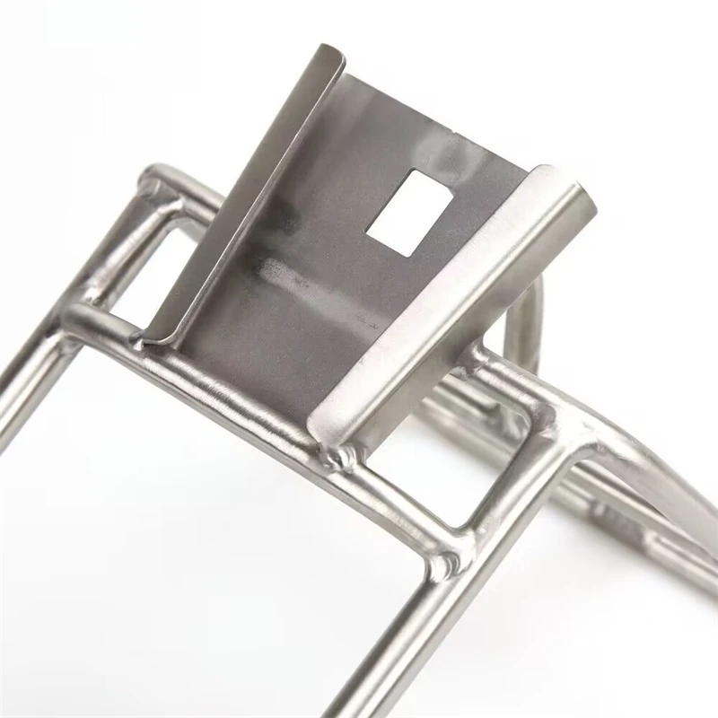 CNC Titanium Front Rack For Brompton Folding Bike, Ultralight Ti Alloy Luggage Carrier Bag Shelf, Upgrade Bicycle Accessories