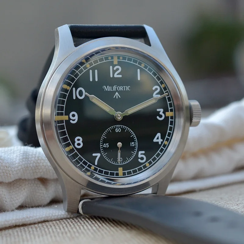 Milifortic Field Watch Automatic Dirty Dozen Homage ST1701 100M Waterproof l Original Rare Luxury Vintage Military Watches Man
