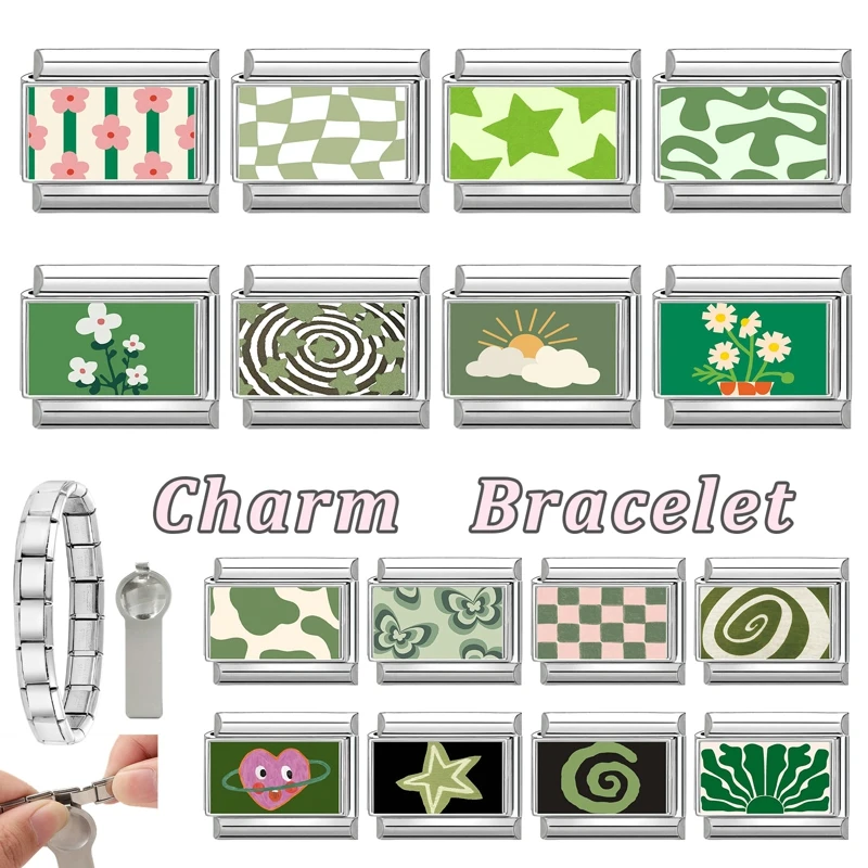 Italian Stainless Steel Charms