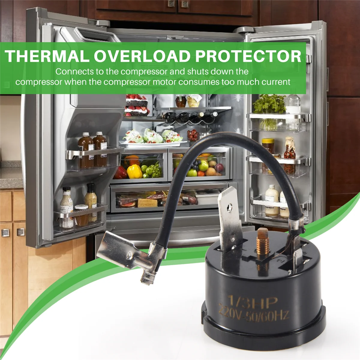 Compressor Thermal Overload Protector for Hx1/3HP Refrigerator HOT