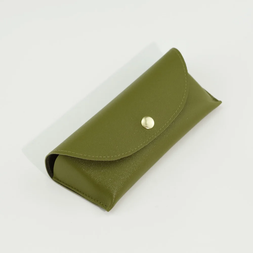 Soft Leather Glasses Case Sunglasses Holder Box Glasses Protective Bag Women Men Portable Sunglasses Boxes Eyewear Accessories