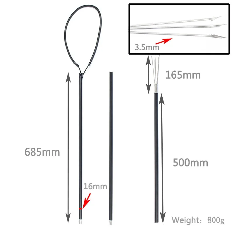 Speargun Pole Rubber Fishing Hand Spearing Equipment Speargun Bands  Hawaiian Sling Spear Sling for Harpoon Spearfishing Diving - AliExpress