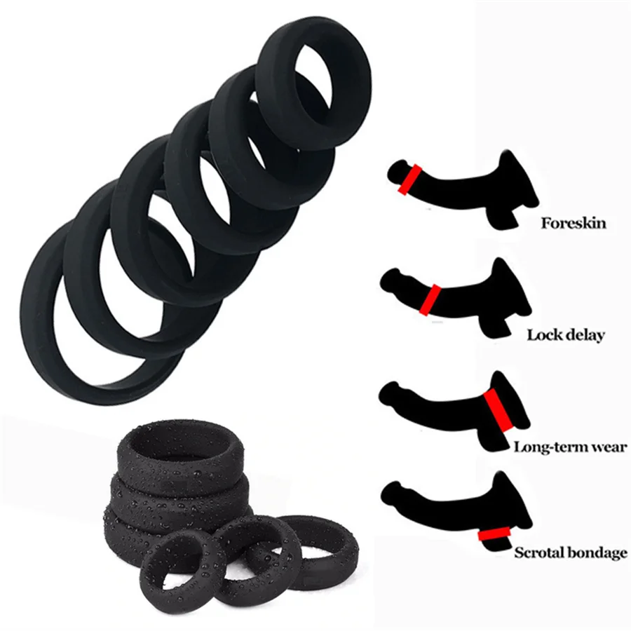 Siliconen ring gag met tepelklemmen