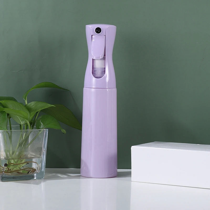 Spray Bottle 300ml Candy Color High-Pressure Fine Mist Spray Bottle Barber Shop Continuous Spray Bottle Alcohol Disinfection