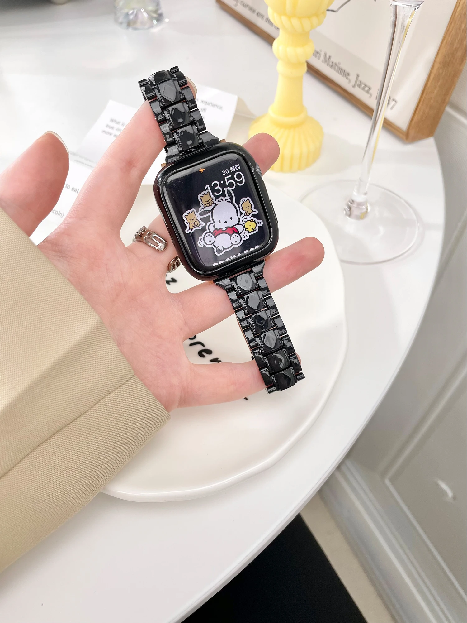 Colorful Transparent Watch Strap - Vibrant Bracelet Accessory