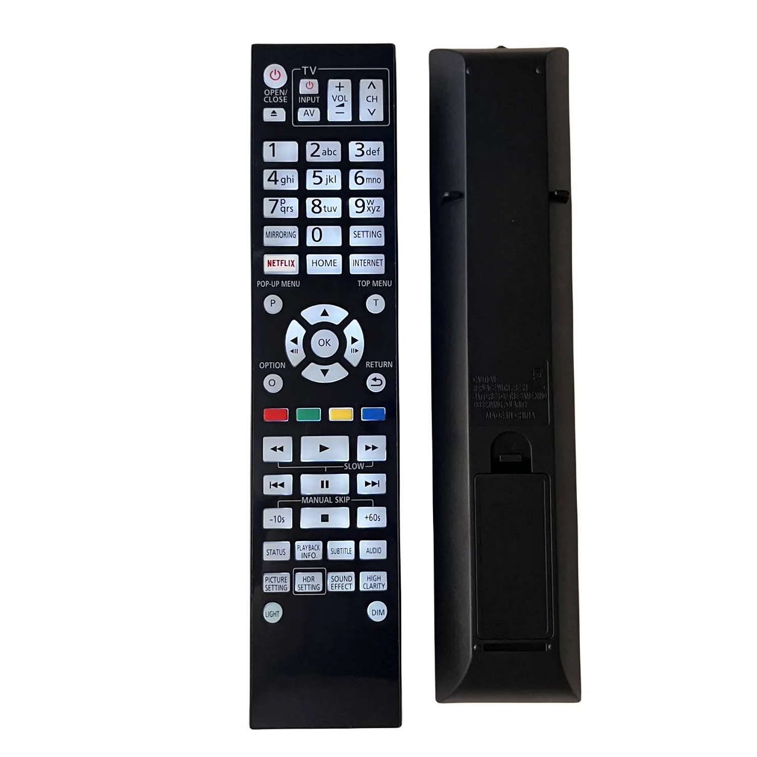 Nuovo Telecomando Per Panasonic Dp-Ub420Gn Dp-Ub820K Dmp-Ub700Eb Dp-Ub320Gn Dp-Ub320 Dp-Ub420 Lettore Disco Blu-Ray Ultrahd 4K