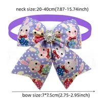 50/100pcs Dog Bow Tie Easter Rabbit Style Dog Bowties Neckties Collar Pet Supplies Pet Grooming Accessories for Small Dog Cat 2