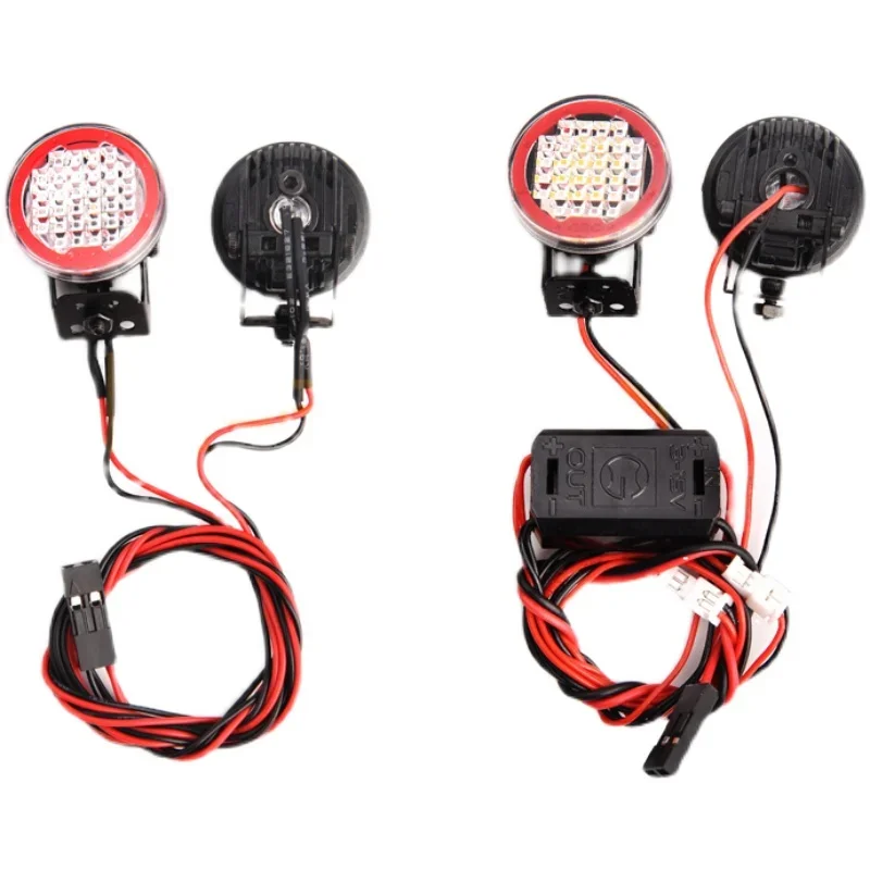 LED Spotlight 22mm Round Dome Intensive for Axial SCX10 90046 JK RR10 #G157GP/GS