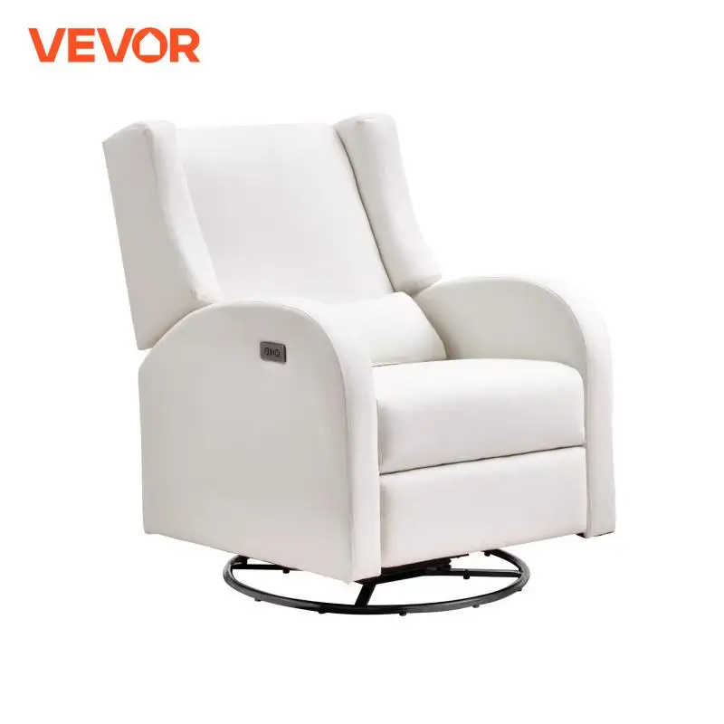 Electric Power Recliner Swivel Glider with USB Port for Living Room