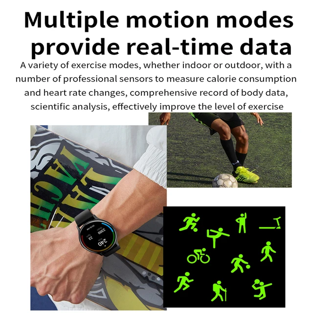 KAIMORUI SmartWatch AMOLED Bluetooth Call Health Monitoring 1.43 5
