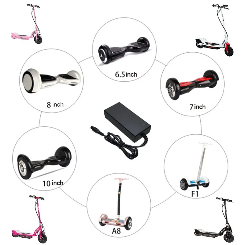 Power Adapter Charger For Hoverboard Carregador para 24v 7s 24v 29.4v 2a 5a Hoverboard Navalha Bicicleta Elétrica Cadeira de Rodas Mod Sports Scooter - Image 2
