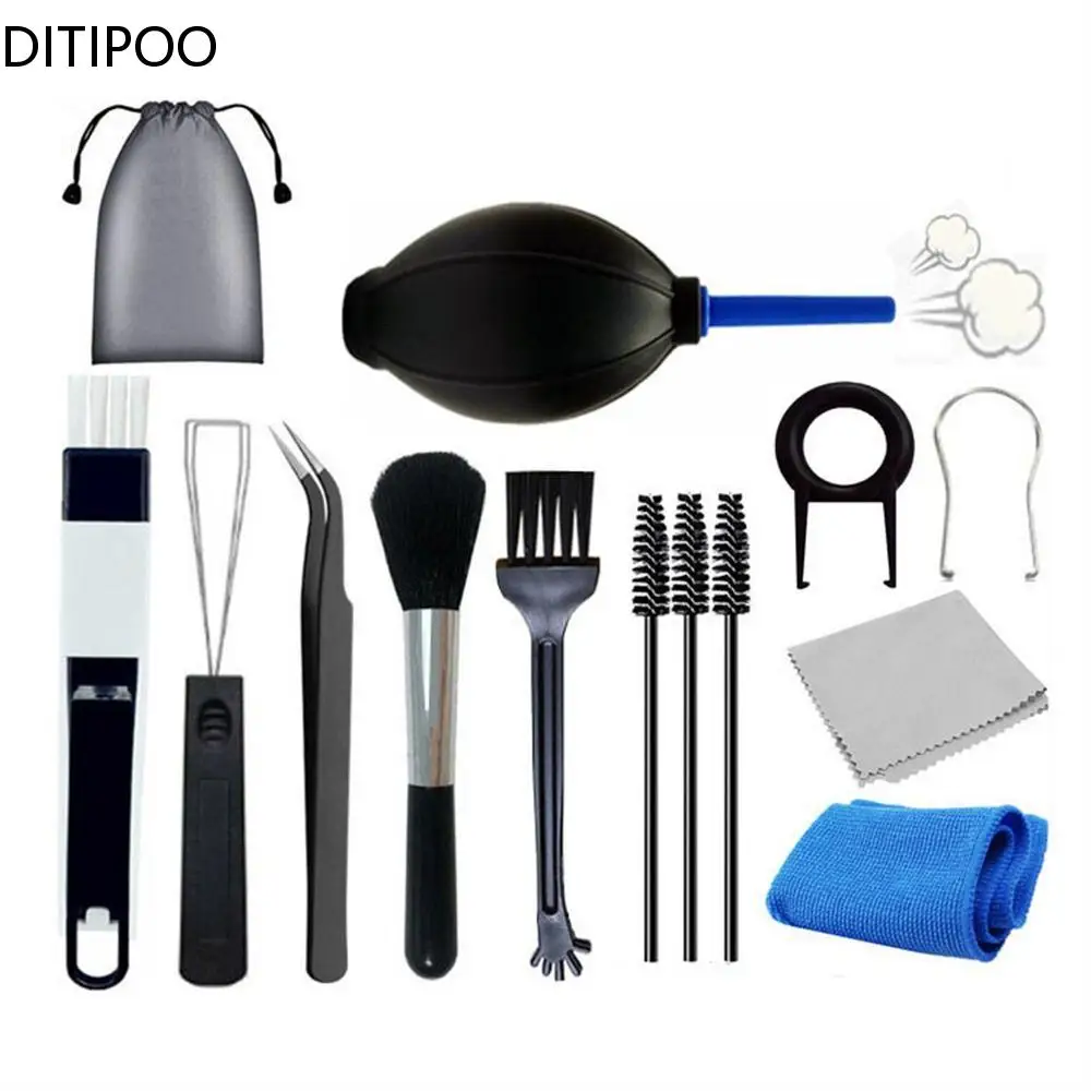 

Cleaning Tool Kits For Mechanical Keyboard Computer Camera Laptop Tablet Earphone Crevice Brush Household Electronic Cleaner Set
