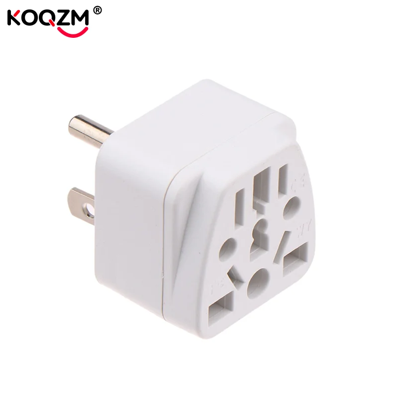 Universal German Russia AU UK Kr EU to US AC Power Socket America Plug US Travel Charger Japan Adapter Converter Type B 10A 250V