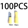 100PCS50pair Yellow