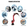 automatic industrial 6 axis collaborative robot cobot 10kg payload robotic arm for laser welding 4