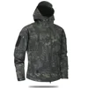Hiking Jackets Autumn Men's Camouflage Fleece Jacket Tactical Clothing 2024 Male Camouflage Windbreakers 2