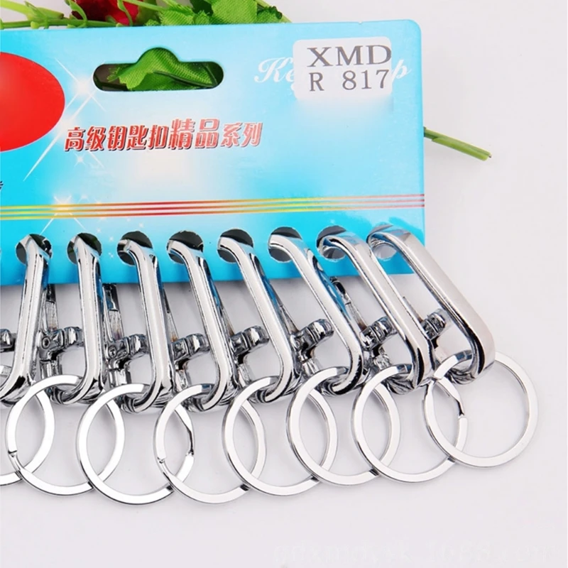 K LX0E에 대한 열쇠 고리 자동차 키 개 태그에 대한 스테인레스 스틸 키 체인 Carabiner 클립