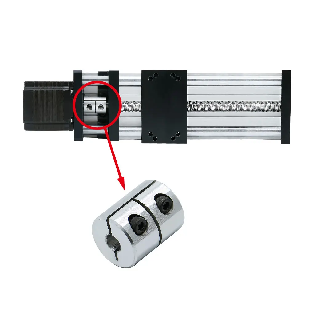 D20L25 3D Printer Part Lead Screw Coupler 1 pc Rigid Coupler Rigid Coupling 8x10 6x8 5x8mm Motor Connector Motor Shaft Coupling