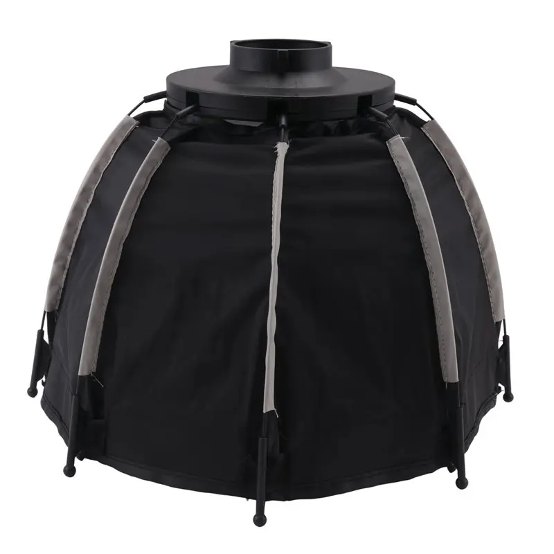 ABKI-30Cm 팔각형 소프트박스 미니 보웬스 마운트 퀵 릴리즈 허니콤 그리드 소프트박스 ZU60 또는 M60 COB 필 라이트 스튜디오용