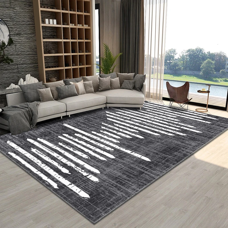 

Светильник ственный легкий роскошный декоративный ковер для гостиной, домашняя спальня рядом с большими ковриками, нескользящий моющийся ковер для кабинета, туалетной комнаты