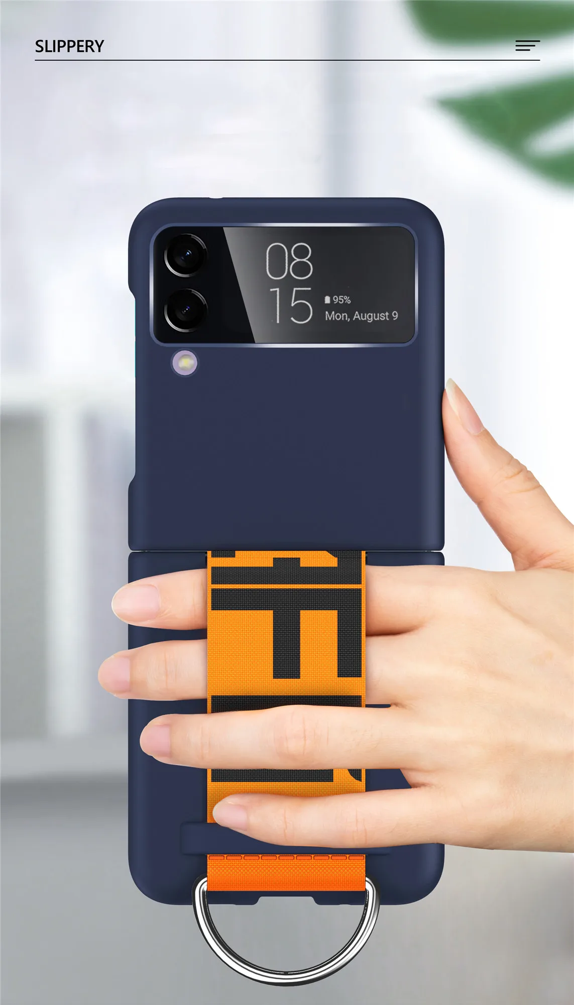 z flip3 case Phone Strap Desgin Protective Case for Samsung Galaxy Z Flip 3 5G Flip4 Flip 4 Flip3 Zflip4 Anti-Knock Mobile Phone Cover galaxy z flip3 5g case