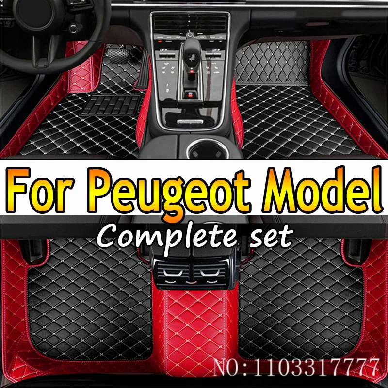 

Car Floor Mats For Peugeot 508SW 3008 308 T9 308 307 206 408 206CC 5008 208 A9 2008 E-208 308CC 407 2022 2023 Car Accessories