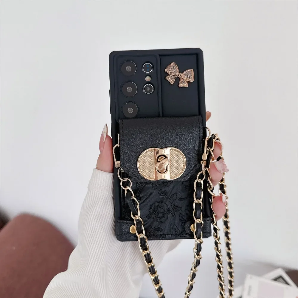 Crossbody Wallet Card Holder Case - Stylish and Functional Phone Cover