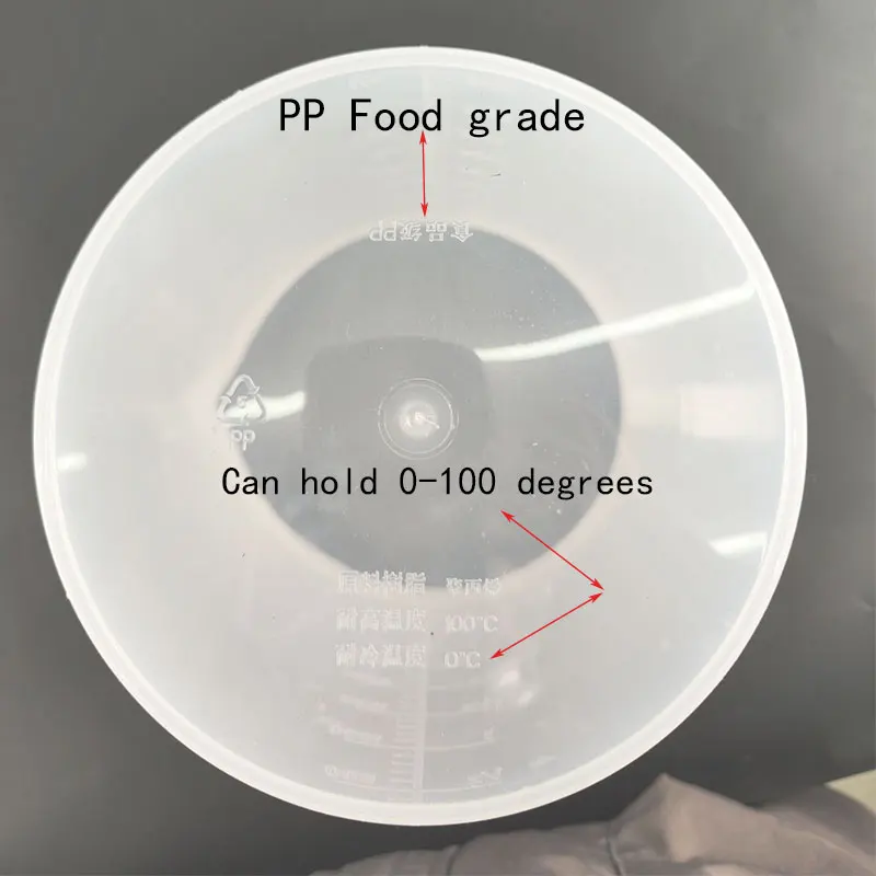 5 liter oil measuring cup Large capacity with graduated transmission oil measuring cup auto repair drum wave box filling mea