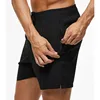 Summer  Men's Swim Trunks  Beach Shorts Elastic Closure Quick Dry Short Pants With Zipper Pockets 4