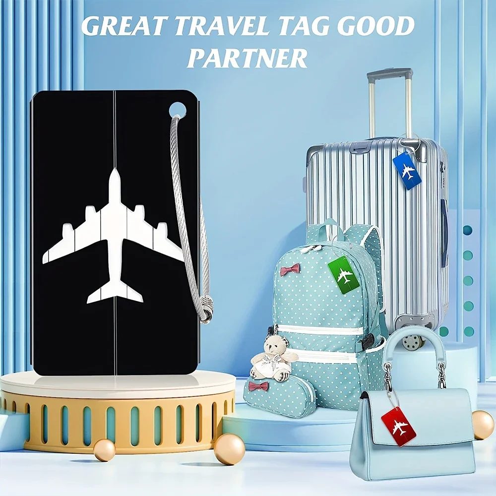 Aluminum Luggage Tag 5